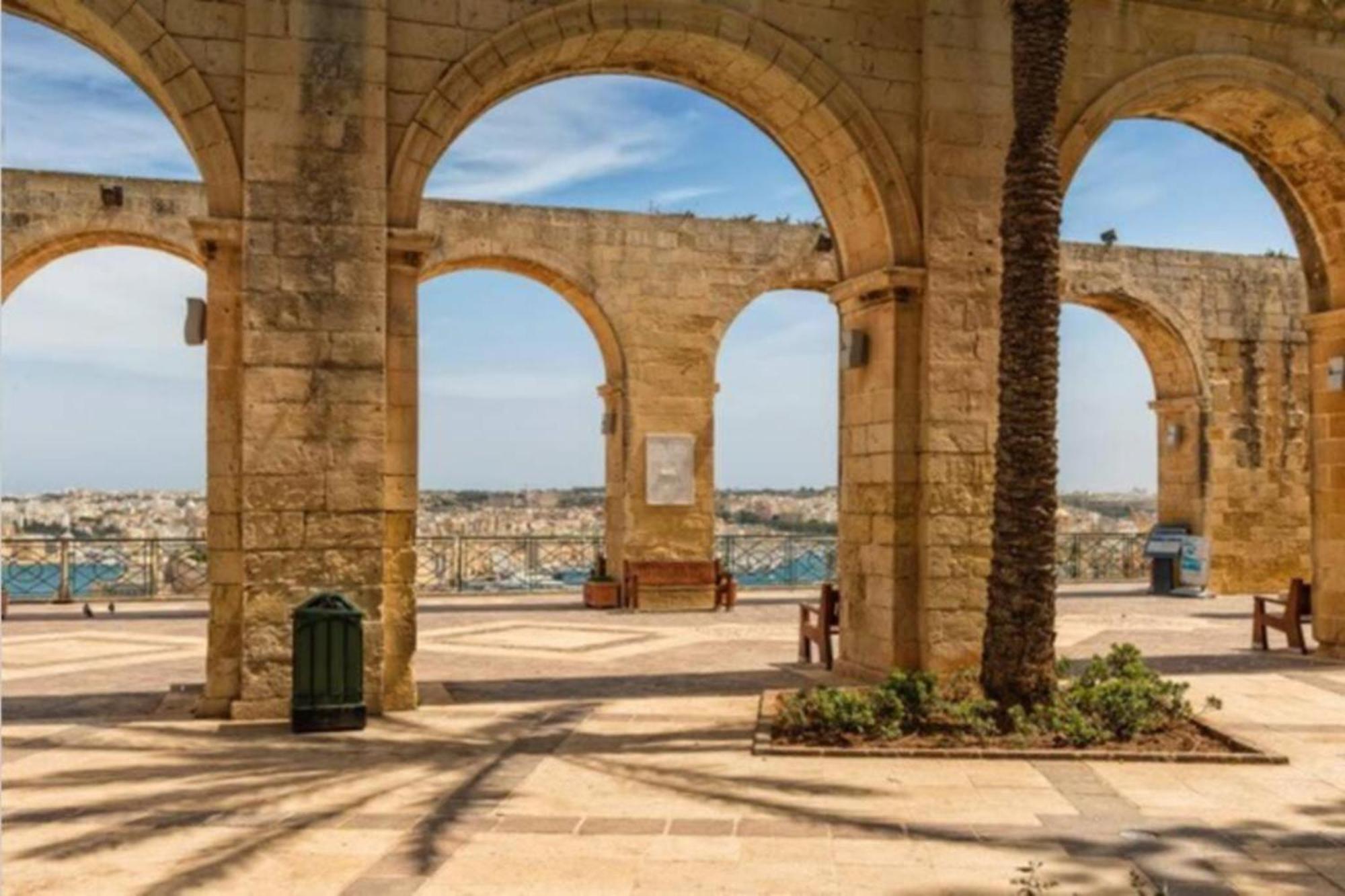 Authentic Gf Apartment With Terrace At The 3 Cities Marina Cospicua Dış mekan fotoğraf