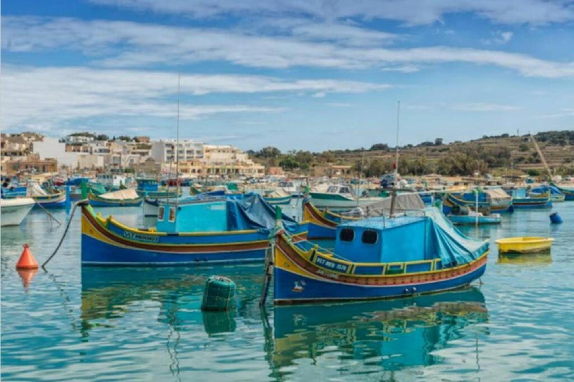 Authentic Gf Apartment With Terrace At The 3 Cities Marina Cospicua Dış mekan fotoğraf